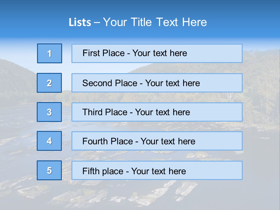 Rocky Park Virginia PowerPoint Template