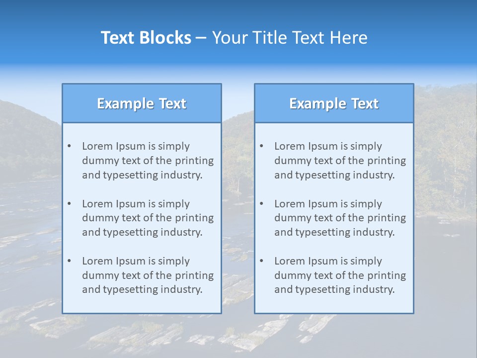 Rocky Park Virginia PowerPoint Template