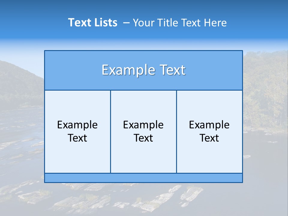 Rocky Park Virginia PowerPoint Template