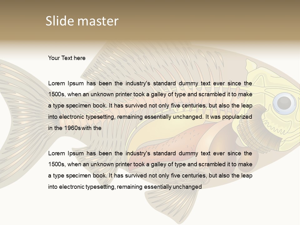 Indoors Kitchen Table PowerPoint Template