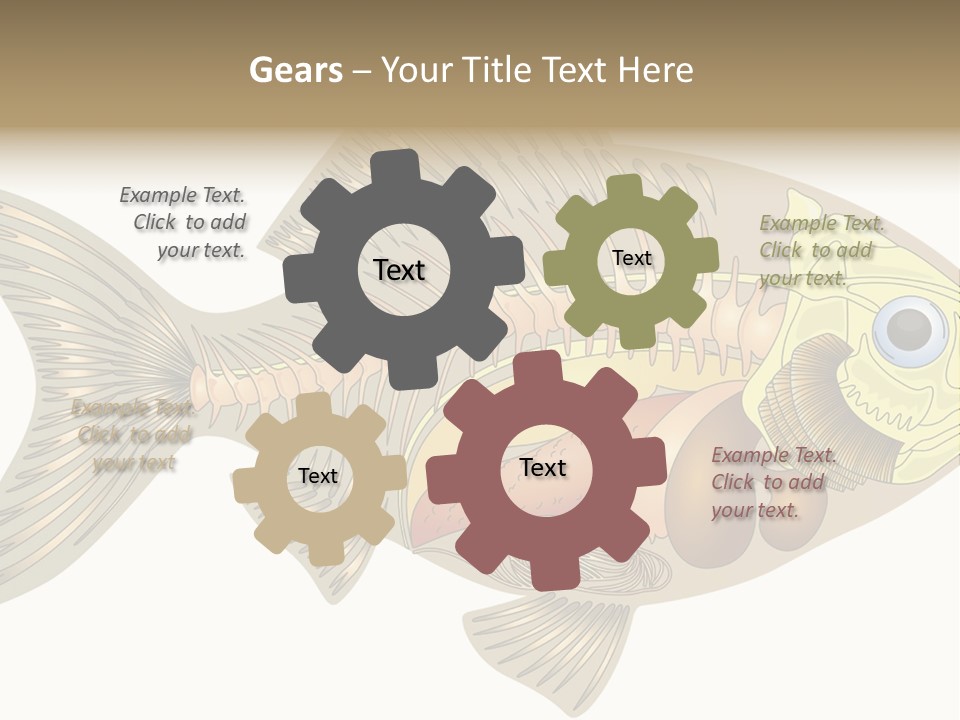 Indoors Kitchen Table PowerPoint Template