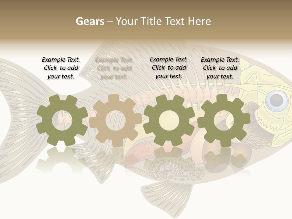 Indoors Kitchen Table PowerPoint Template