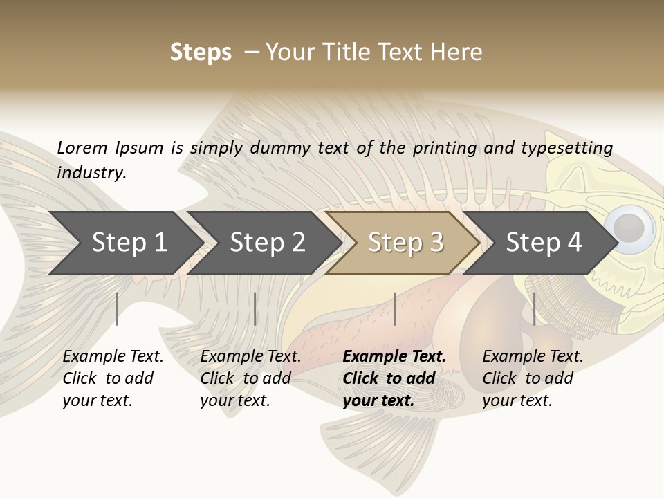 Indoors Kitchen Table PowerPoint Template