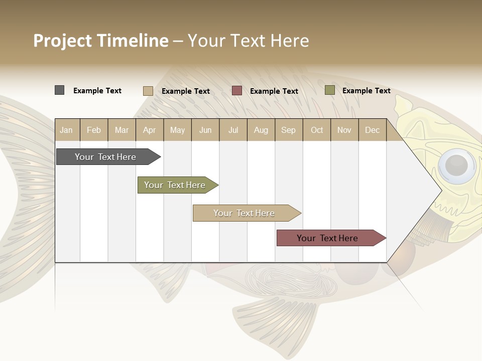 Indoors Kitchen Table PowerPoint Template