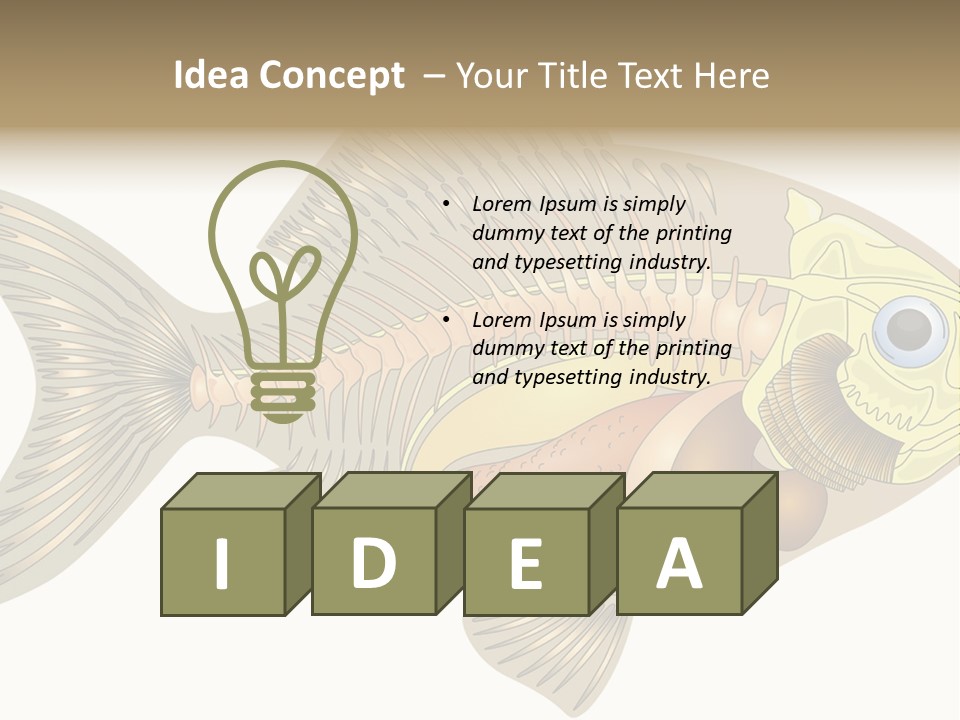 Indoors Kitchen Table PowerPoint Template