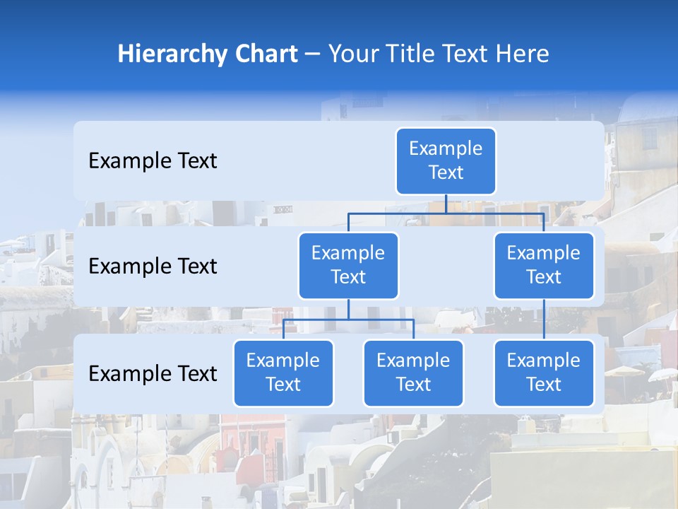 A Large Number Of Buildings With Blue Domes On Them PowerPoint Template