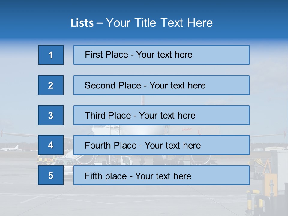 Board Jet Export PowerPoint Template
