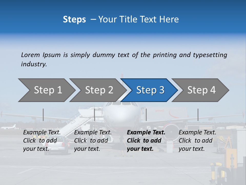 Board Jet Export PowerPoint Template