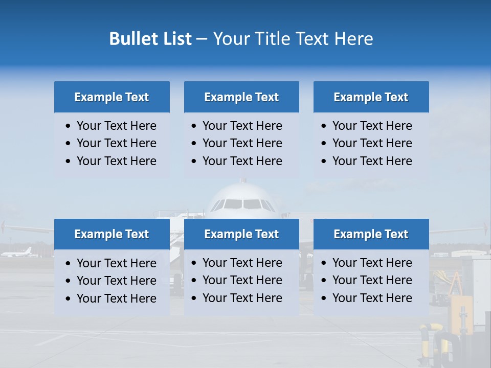 Board Jet Export PowerPoint Template