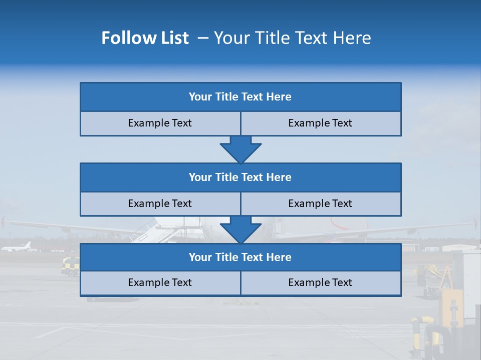 Board Jet Export PowerPoint Template