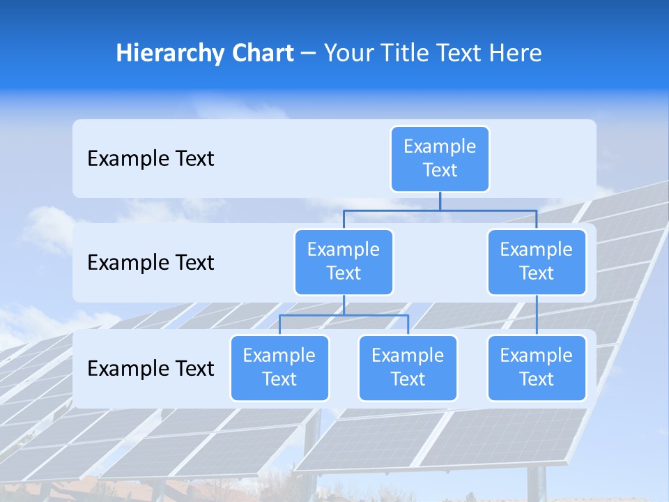Blue Environment Cell PowerPoint Template