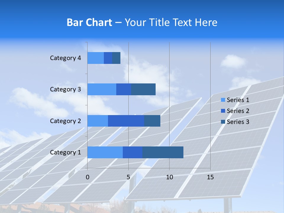 Blue Environment Cell PowerPoint Template