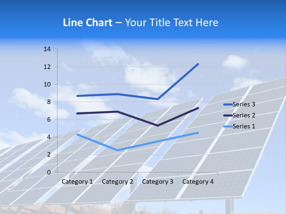 Blue Environment Cell PowerPoint Template