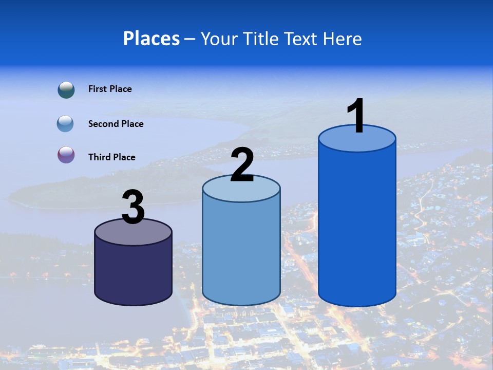 Queenstown Zealand Town PowerPoint Template