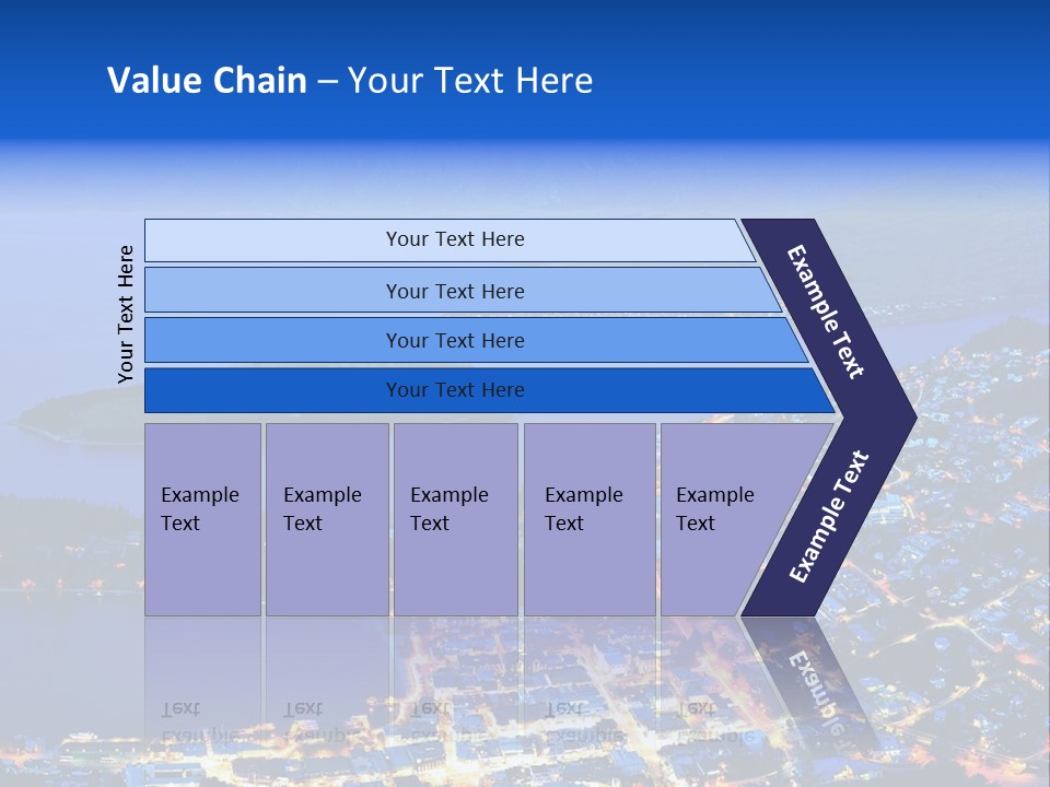 Queenstown Zealand Town PowerPoint Template