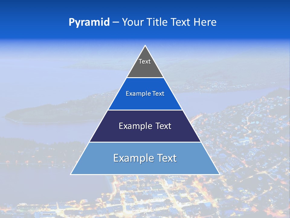 Queenstown Zealand Town PowerPoint Template