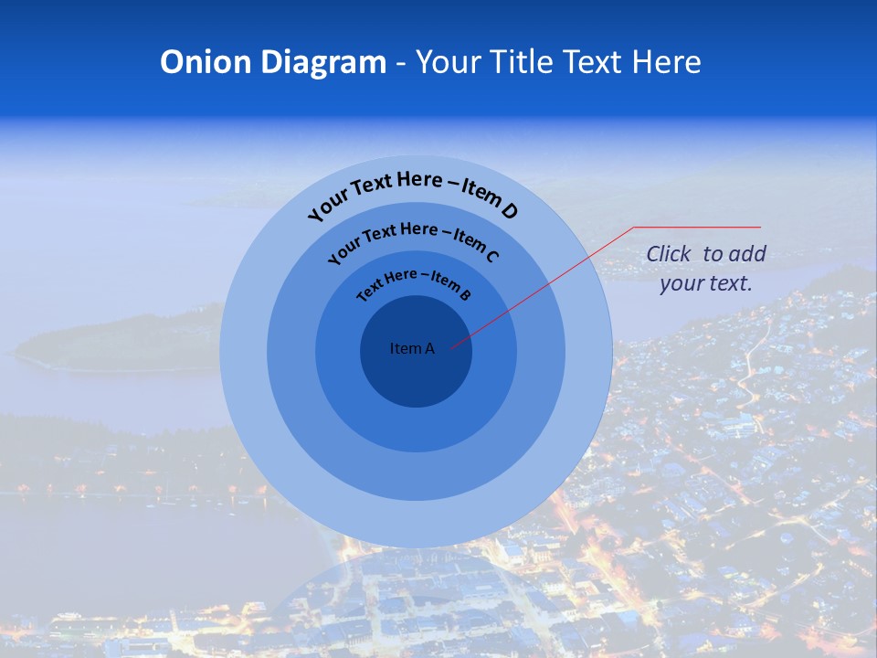 Queenstown Zealand Town PowerPoint Template