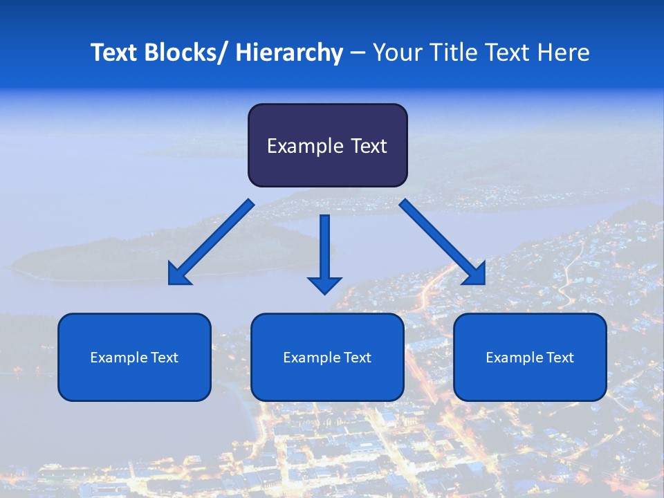 Queenstown Zealand Town PowerPoint Template