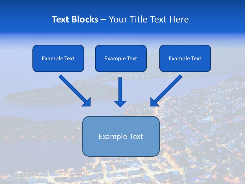 Queenstown Zealand Town PowerPoint Template