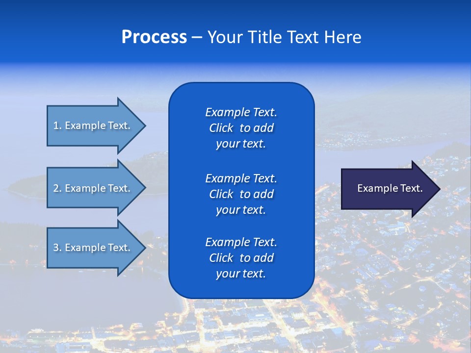 Queenstown Zealand Town PowerPoint Template