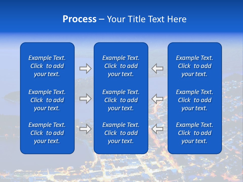 Queenstown Zealand Town PowerPoint Template