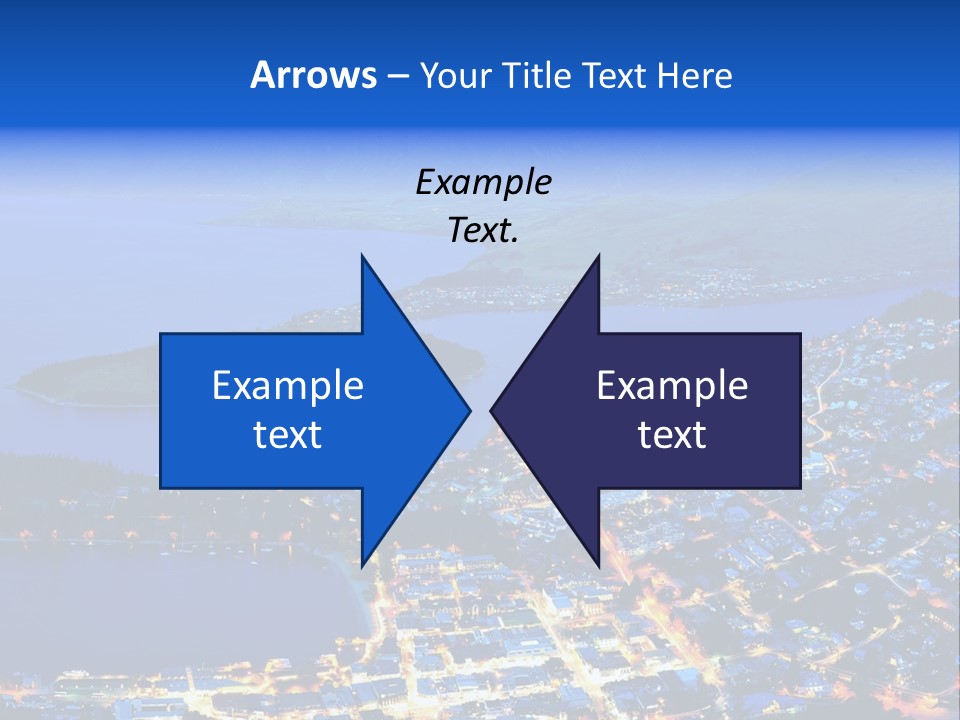 Queenstown Zealand Town PowerPoint Template