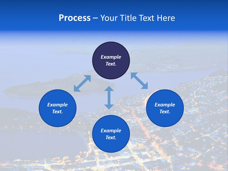 Queenstown Zealand Town PowerPoint Template