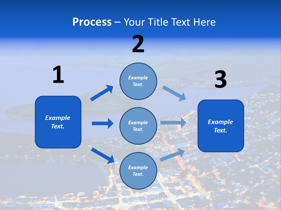 Queenstown Zealand Town PowerPoint Template