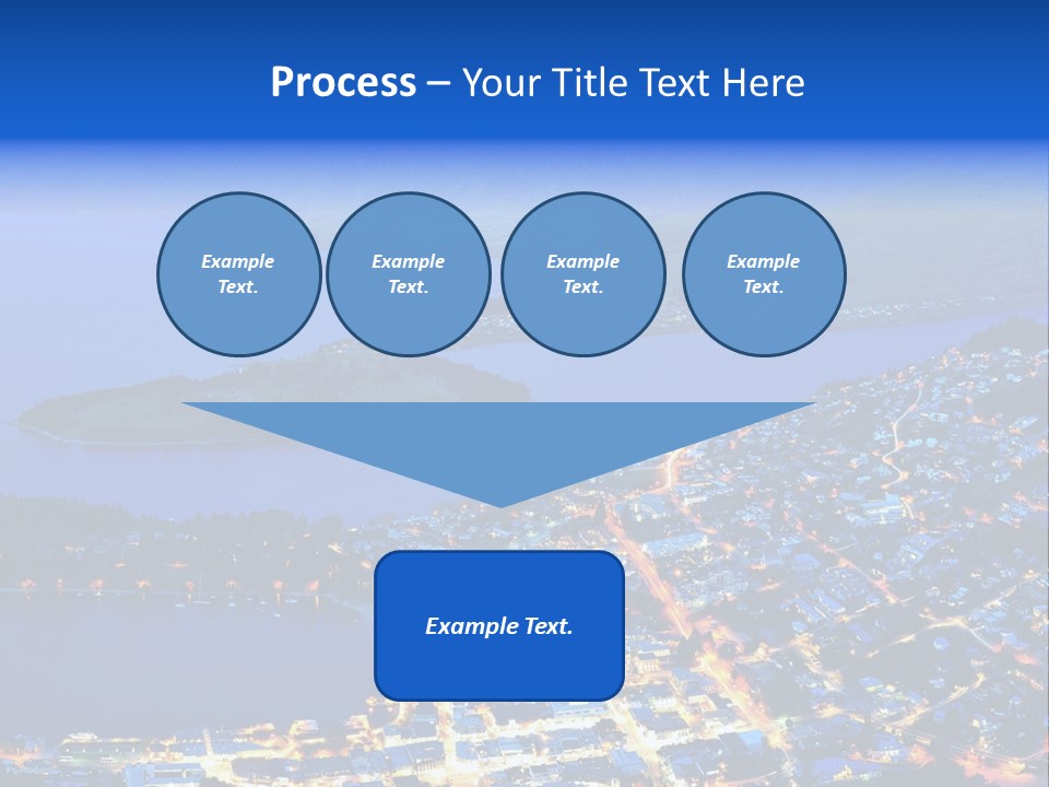 Queenstown Zealand Town PowerPoint Template