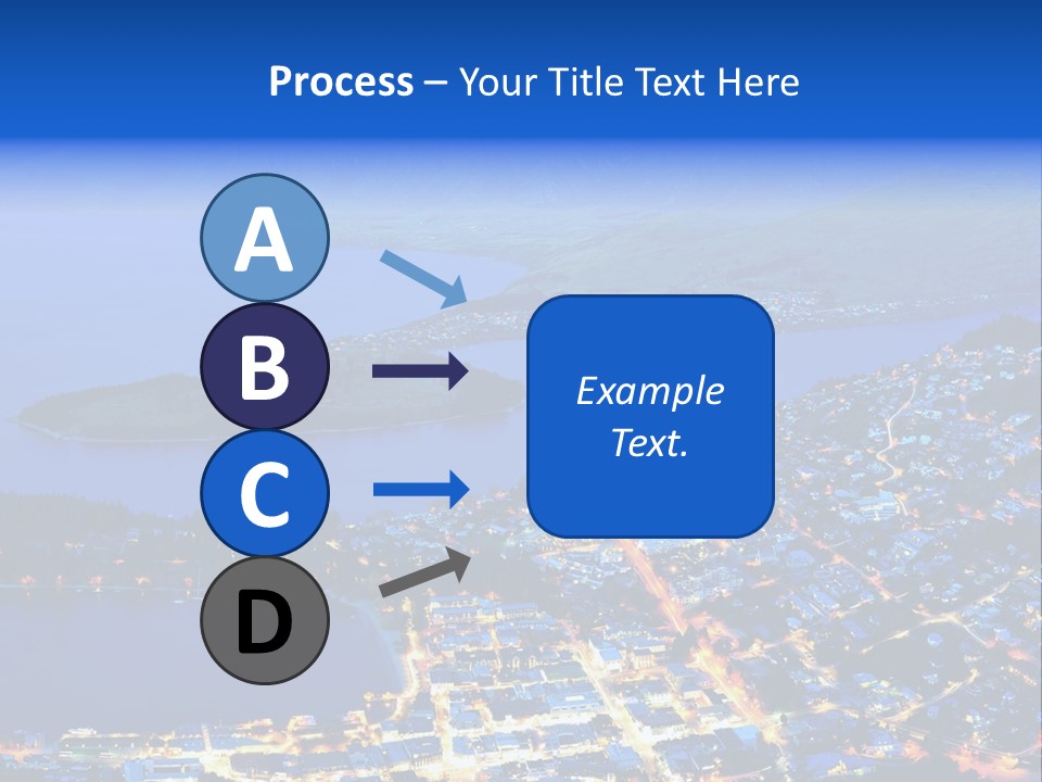 Queenstown Zealand Town PowerPoint Template