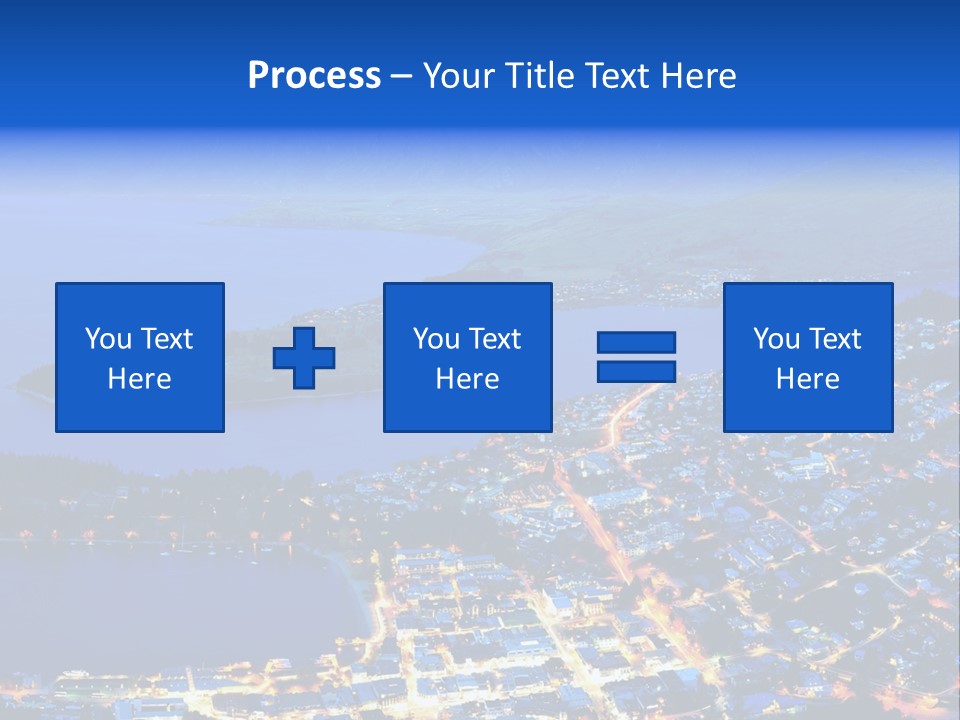 Queenstown Zealand Town PowerPoint Template