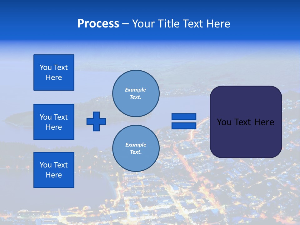 Queenstown Zealand Town PowerPoint Template