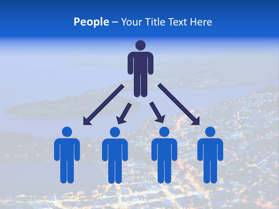 Queenstown Zealand Town PowerPoint Template