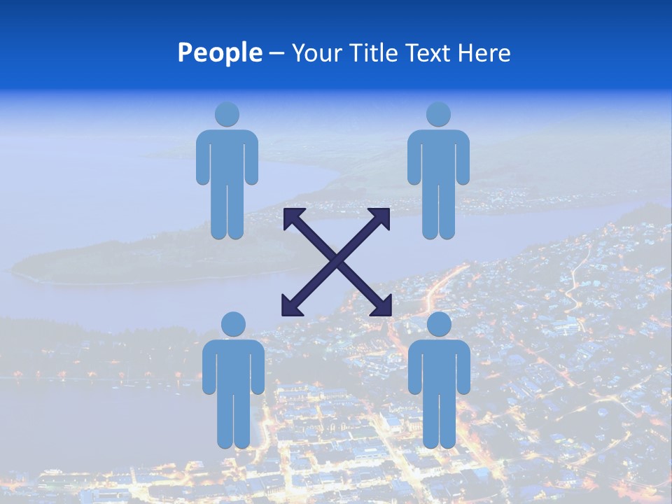 Queenstown Zealand Town PowerPoint Template