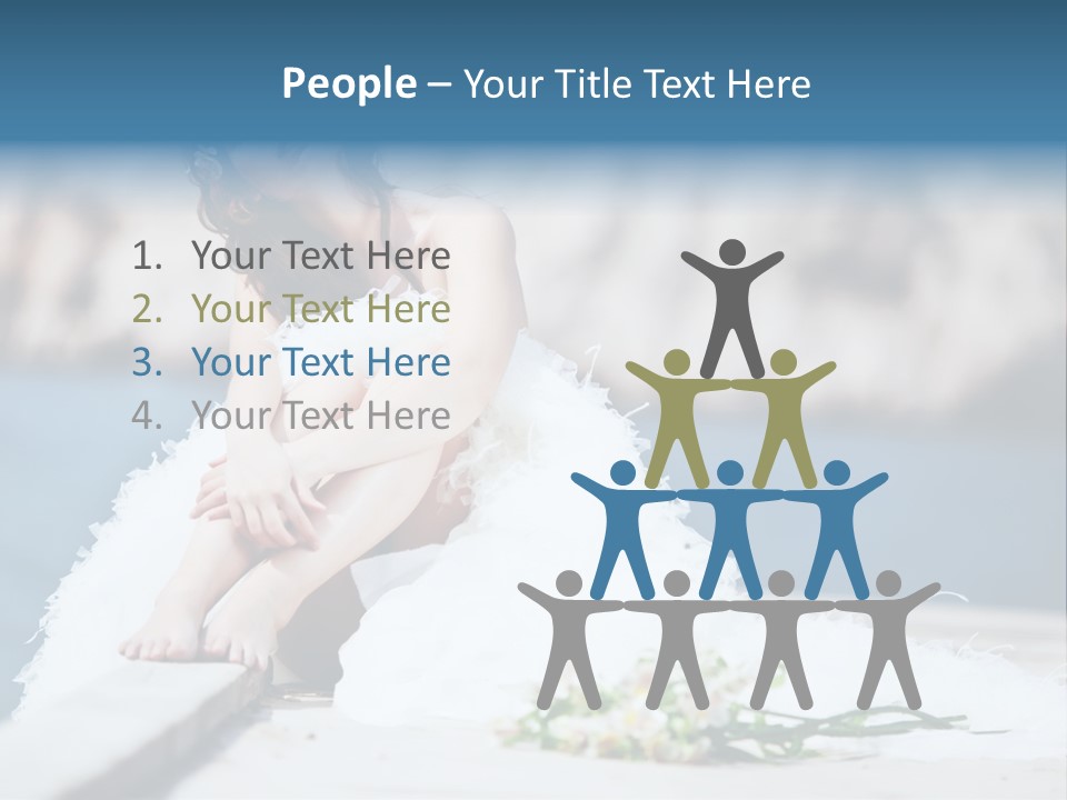 Belongs To The Caucasoid Race Sit Up Naslozhdatsya PowerPoint Template