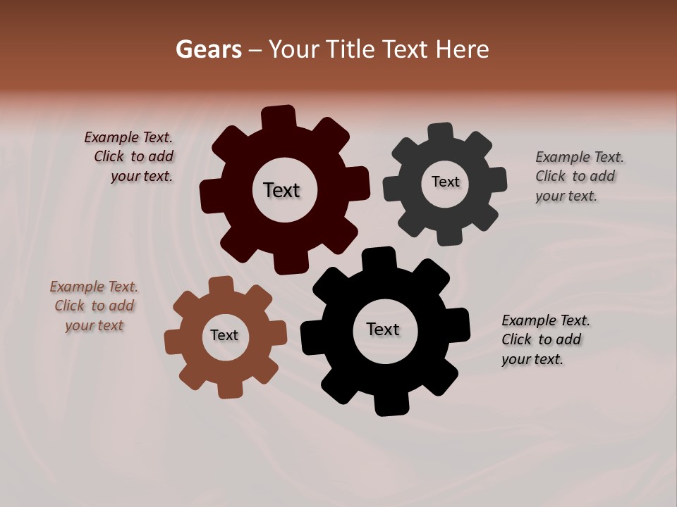 Construction Well Oilfield PowerPoint Template