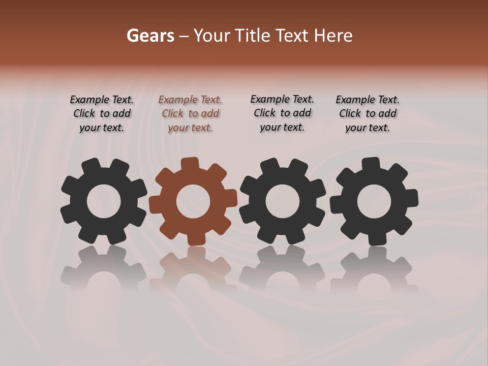 Construction Well Oilfield PowerPoint Template