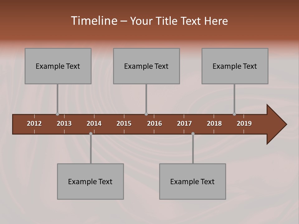 Construction Well Oilfield PowerPoint Template