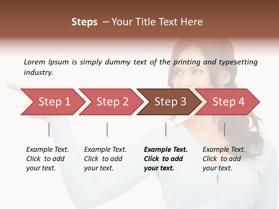 Nice Hand Gorgeous PowerPoint Template