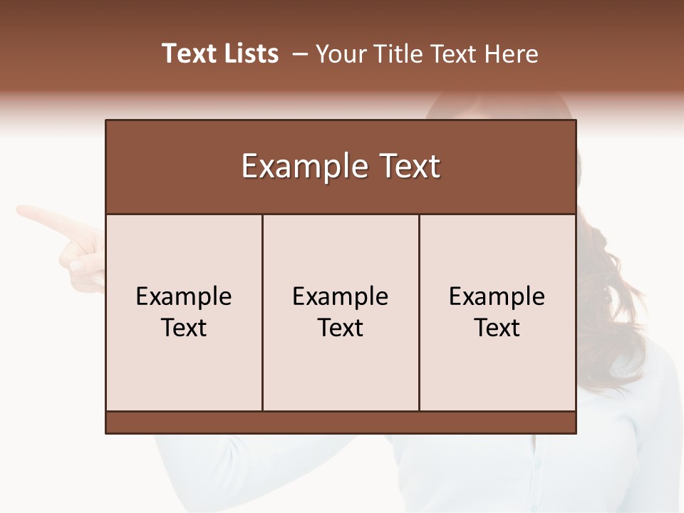 Nice Hand Gorgeous PowerPoint Template