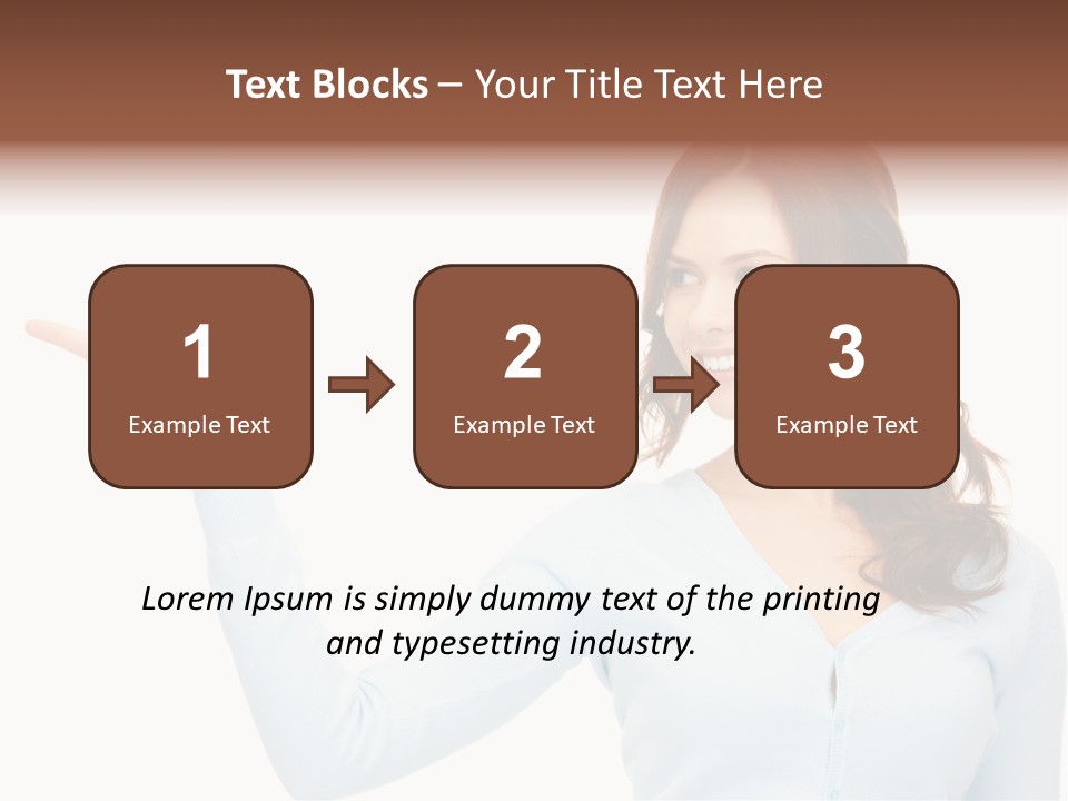 Nice Hand Gorgeous PowerPoint Template