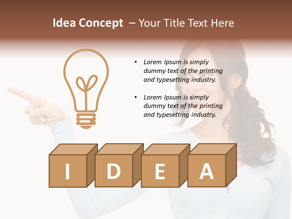 Nice Hand Gorgeous PowerPoint Template