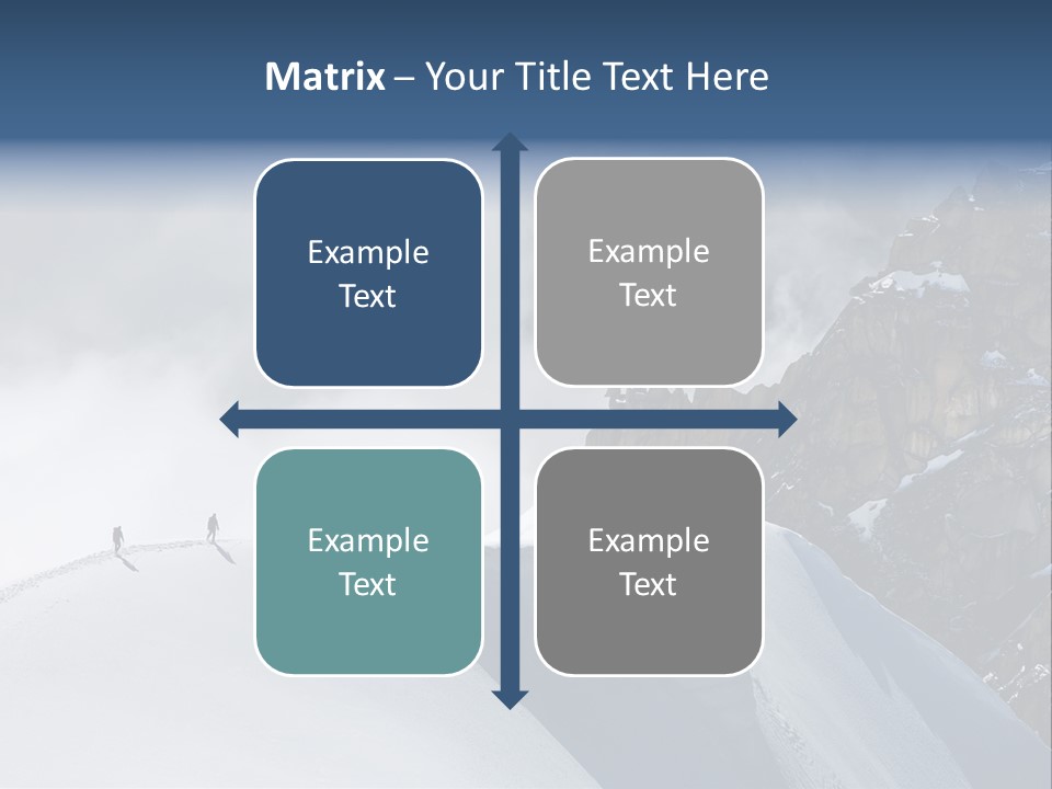 Trekking Goal Shoes PowerPoint Template