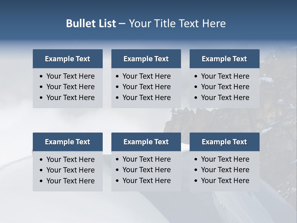 Trekking Goal Shoes PowerPoint Template