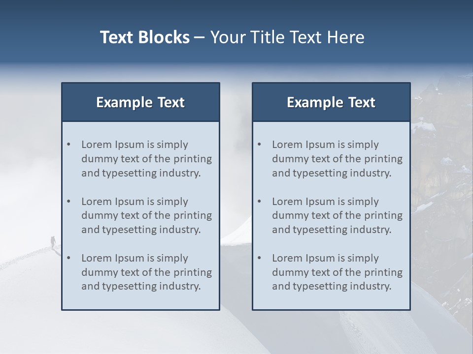 Trekking Goal Shoes PowerPoint Template