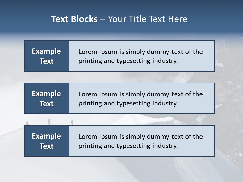 Trekking Goal Shoes PowerPoint Template