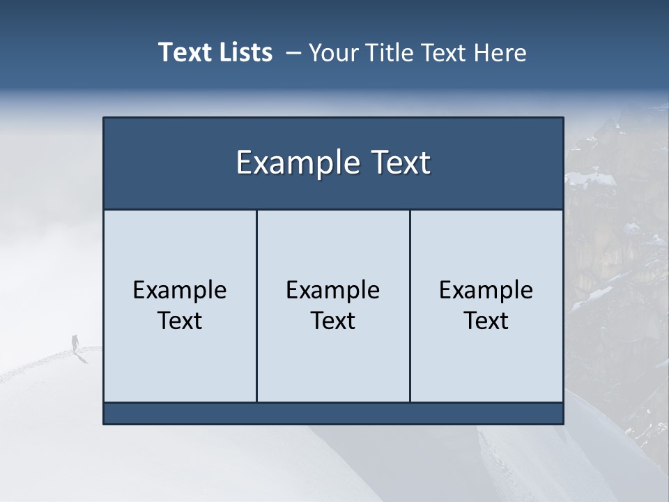 Trekking Goal Shoes PowerPoint Template