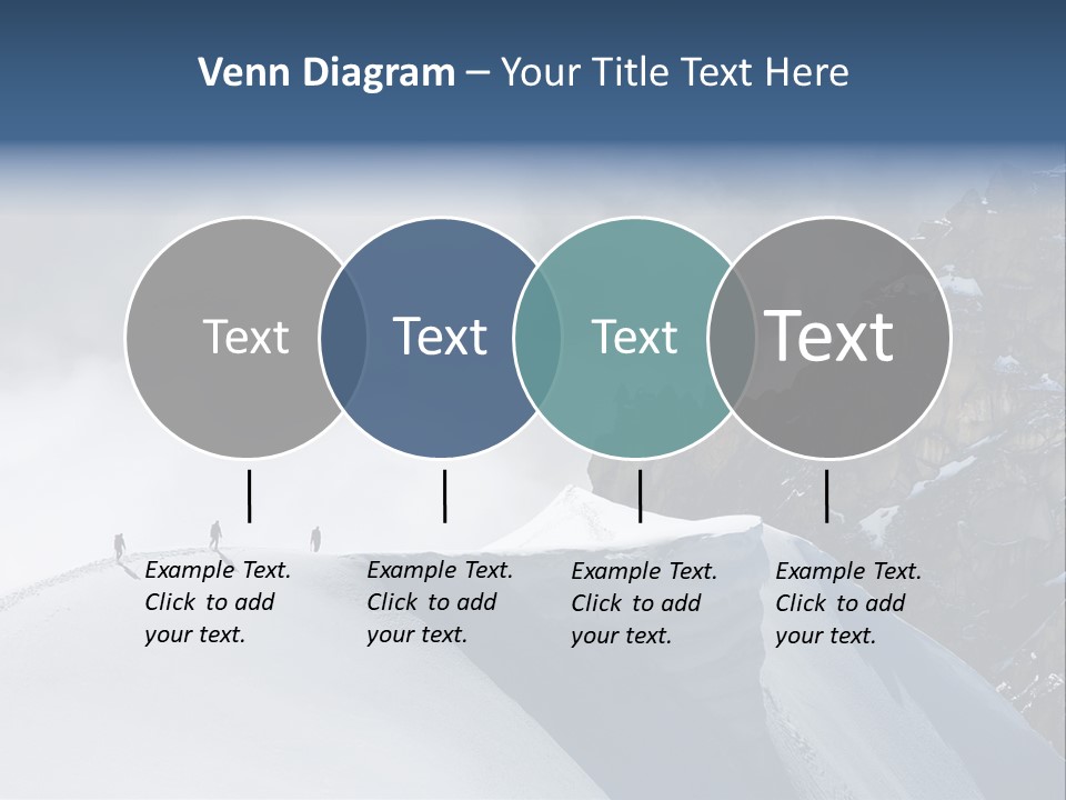 Trekking Goal Shoes PowerPoint Template