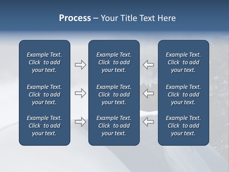 Trekking Goal Shoes PowerPoint Template