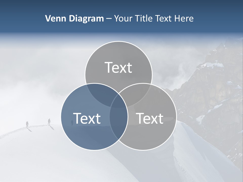 Trekking Goal Shoes PowerPoint Template